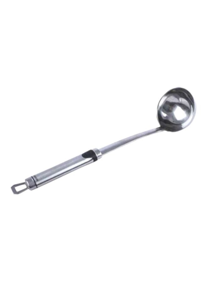 Stainless Steel Soup Ladle Silver 34.5x9cm - Image 1