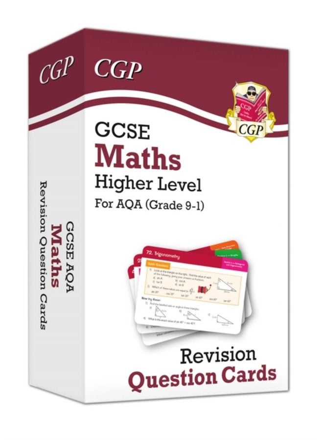 GCSE Maths AQA Revision Question Cards Higher - Hardback