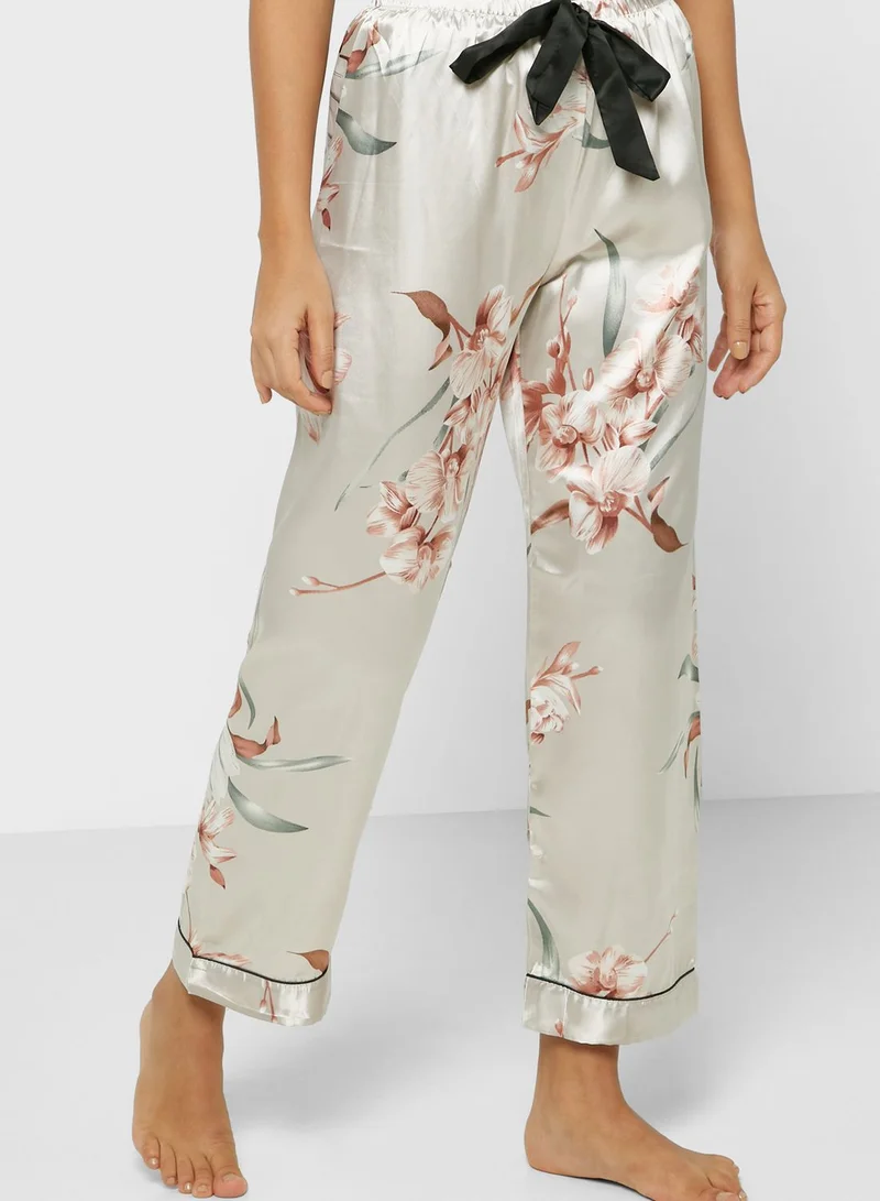 ELLA Cami Printed Pyjama Pants Set
