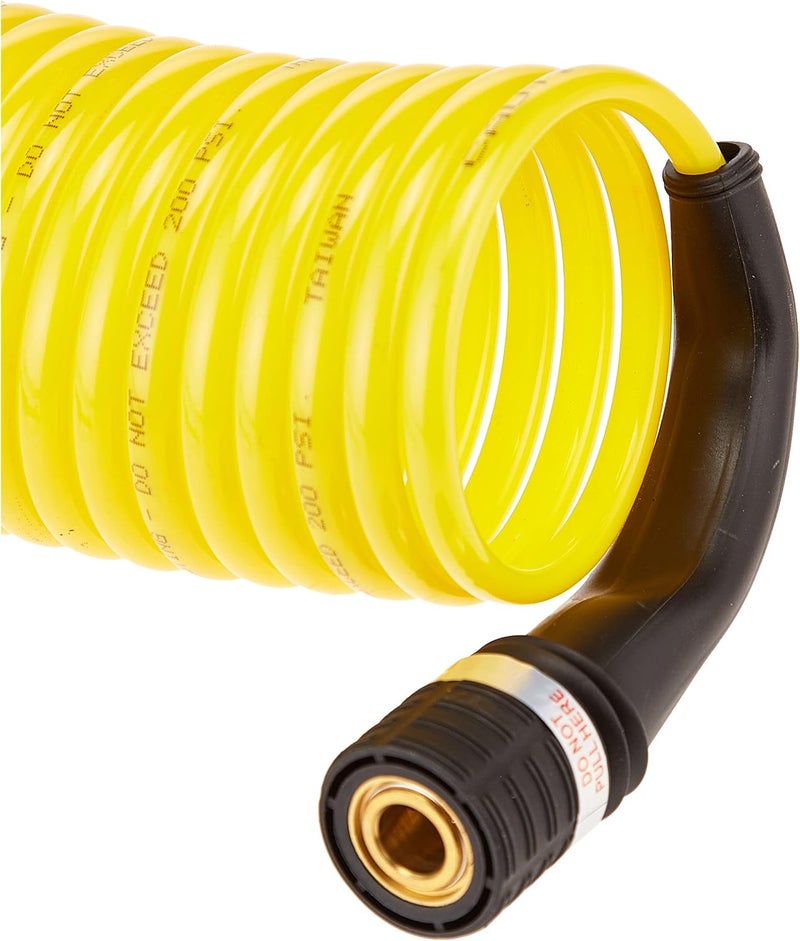 VIAIR 00025 5 in 1 DeflatorInflator with 25 Extension Coil Hose Yellow - Image 4