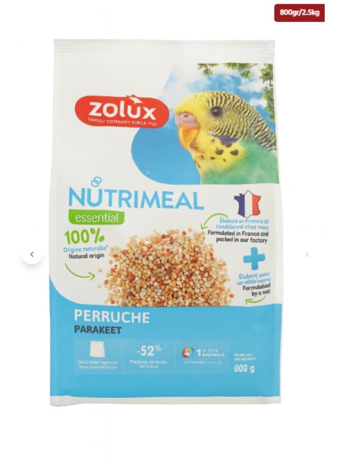 ZOLUX NUTRIMEAL3 Food For Parakeets