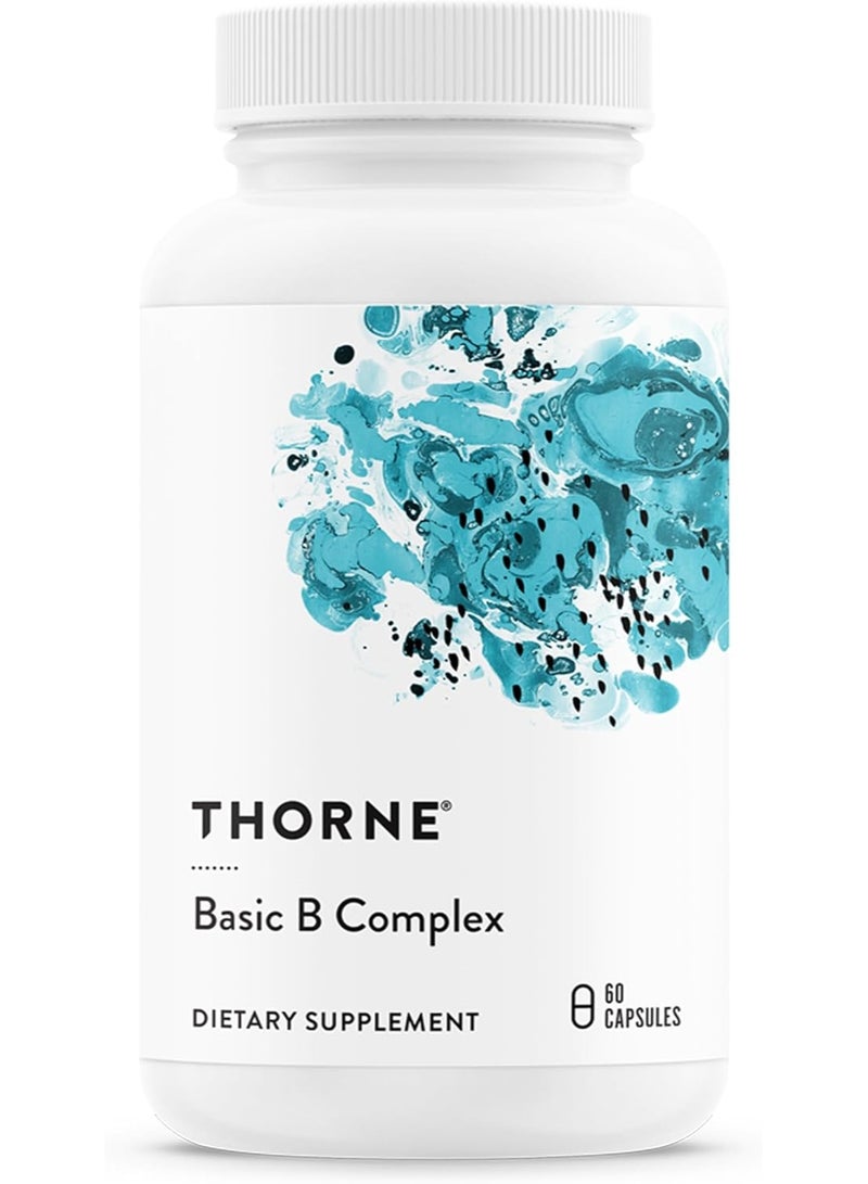 مجموعة فيتامين ب الأساسية من ثورن ريسيرش، 60 كبسولة