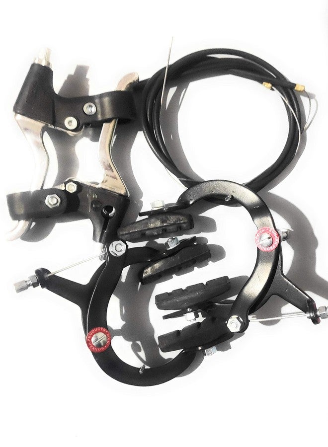 NANAK Sub Bicycle U Break Two Lever and Wire Combo (Black) - Image 2