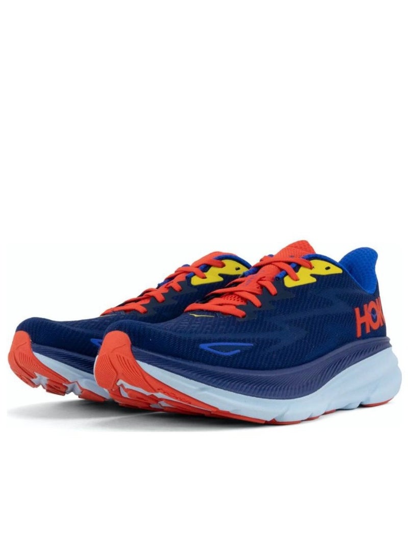 Hoka One One Outdoor Running Sneakers Blue/Orange  - Image 3