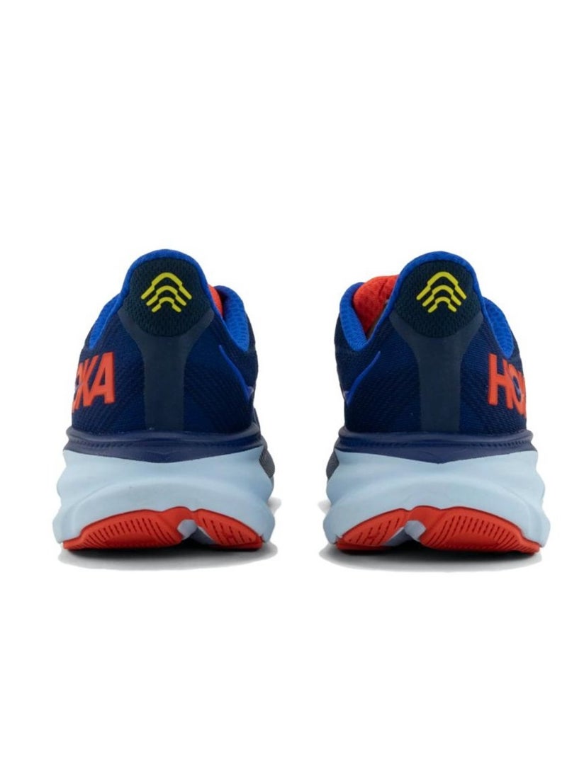 Hoka One One Outdoor Running Sneakers Blue/Orange  - Image 4
