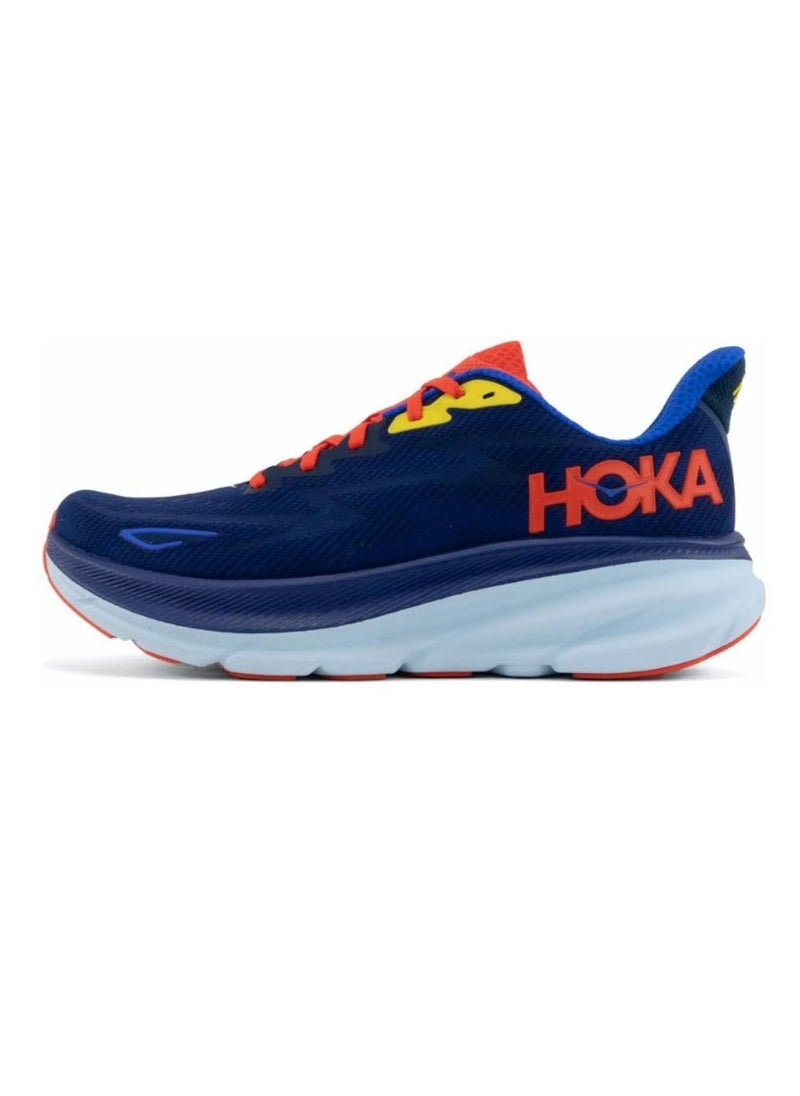 Hoka One One Outdoor Running Sneakers Blue/Orange  - Image 2