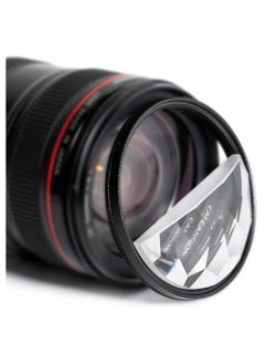 Generic 77mm Camera Lens Filter, Crystal Clear 77mm Glass Prism Camera Lens Filter - Capture Stunning Images with Variable Subjects - Essential SLR Photography Accessory (Half Blurring Effect)  - Image 3
