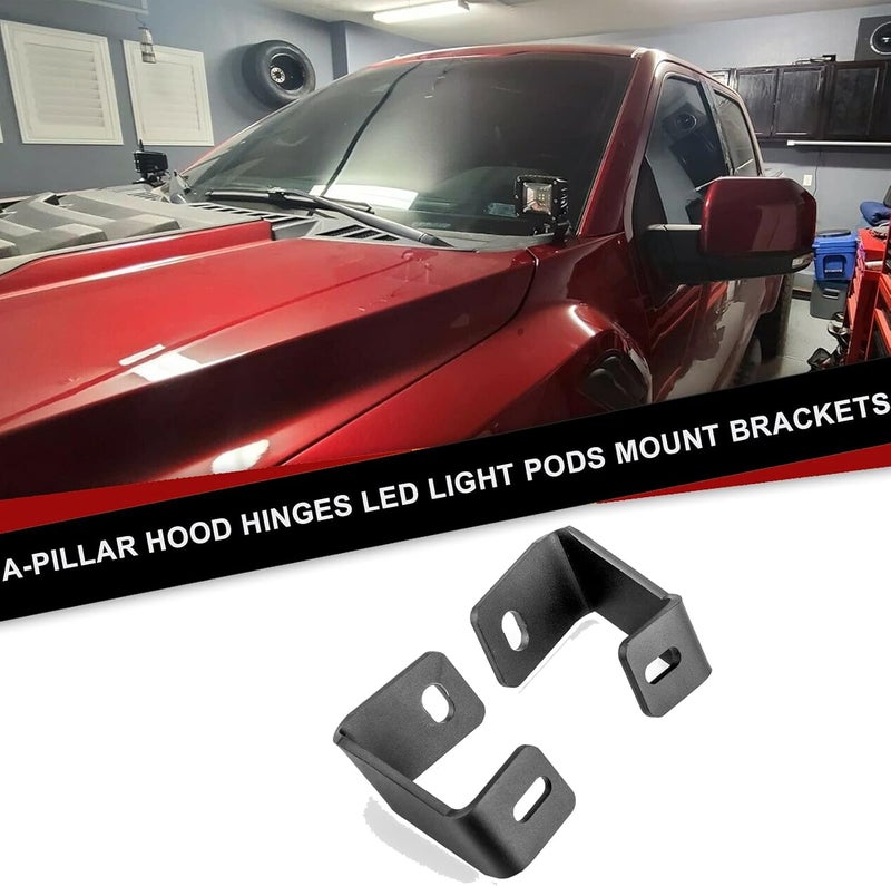 Wsays Ditch Light Brackets for F150 Raptor 2017-2023 & F150 2015-2023 - Image 3