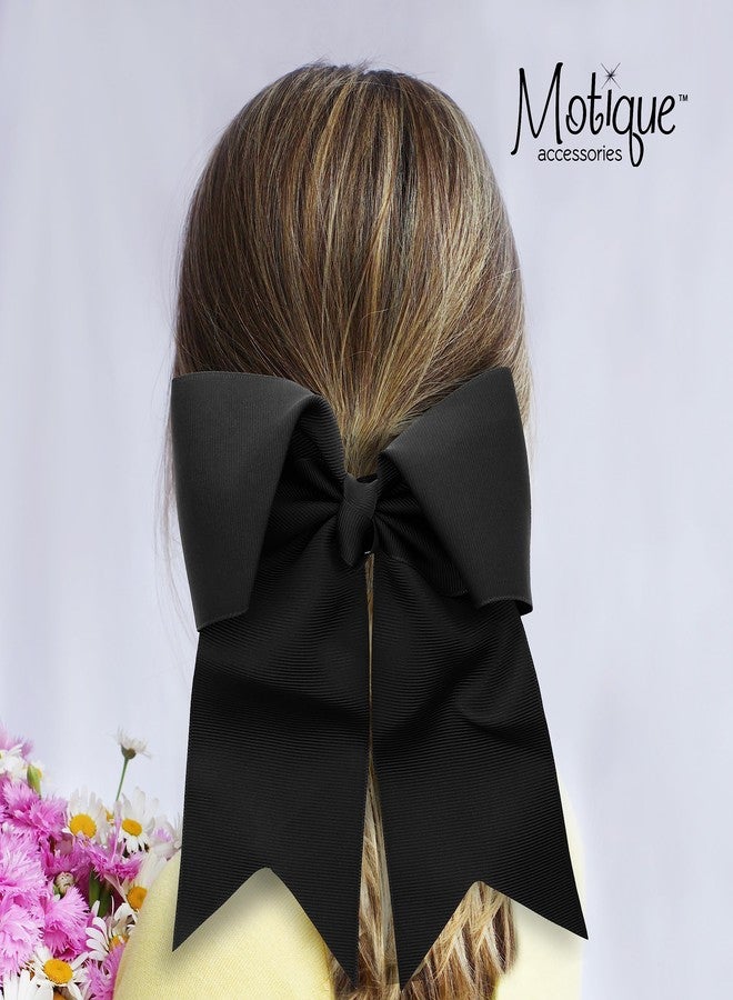 موتيك أكسيسوريز مهر أسود ضخم مزين بفيونكة وذيول - Image 2