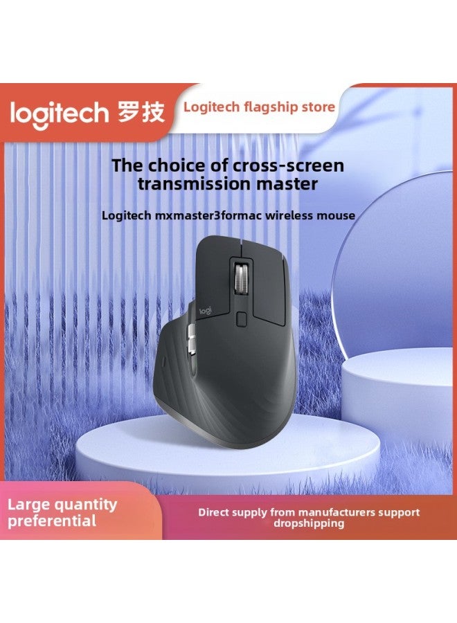 Logitech MX Master3 High For Mac Edition Wireless Bluetooth Dual-Mode Mouse Rechargeable-Color:MX Master 3 Fou Mac