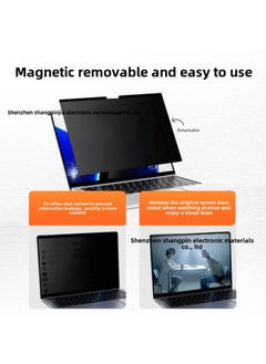Generic Suitable For Macbook Protection Film Air Screen Protection Film Detachable Apple Laptop Magnetic Anti-peep Film-Size:Macbook Pro 14.2inch Model  - Image 4