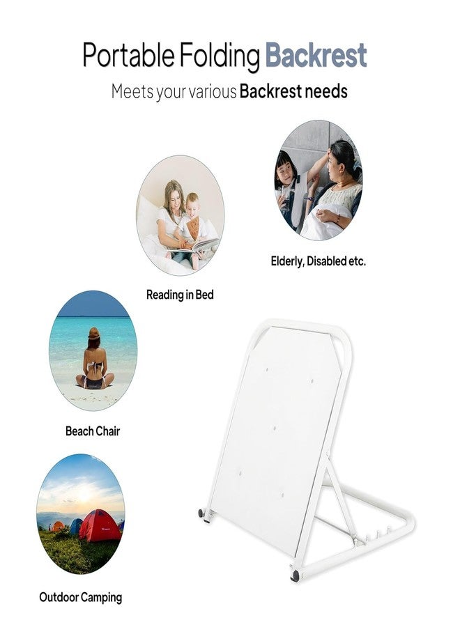 OTICA Adjuastable Hospital Metal Back Rest, Back Support for Patient, Ideal use at Home for bedridden Patient, Multifunction, Foldable & Portable (Metal Back Rest 55cm x 55cm) - Image 5