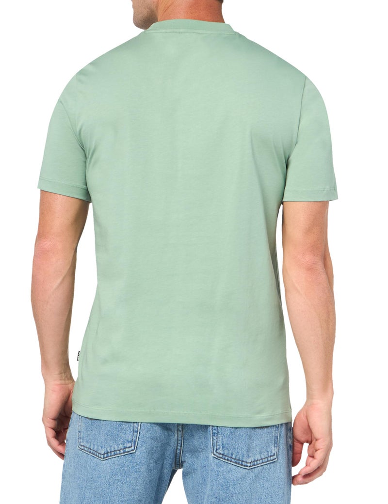 BOSS Chest Logo Soft Jersey Crew Neck T-Shirt - Image 3