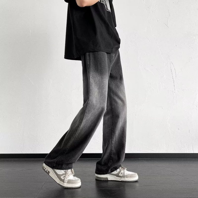 Unisex Classic Denim Jeans Loose Fit Daily Outdoor Wear - Image 5
