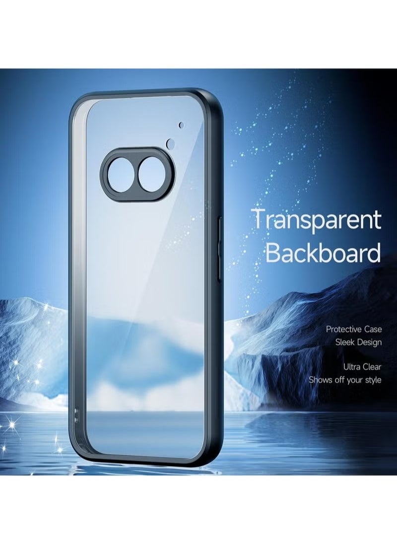 Generic - Compatible with Nothing Phone 2a 2024 Case Crystal Clear Hard Back Soft Bumper Protective Case for Nothing Phone 2a - Image 1