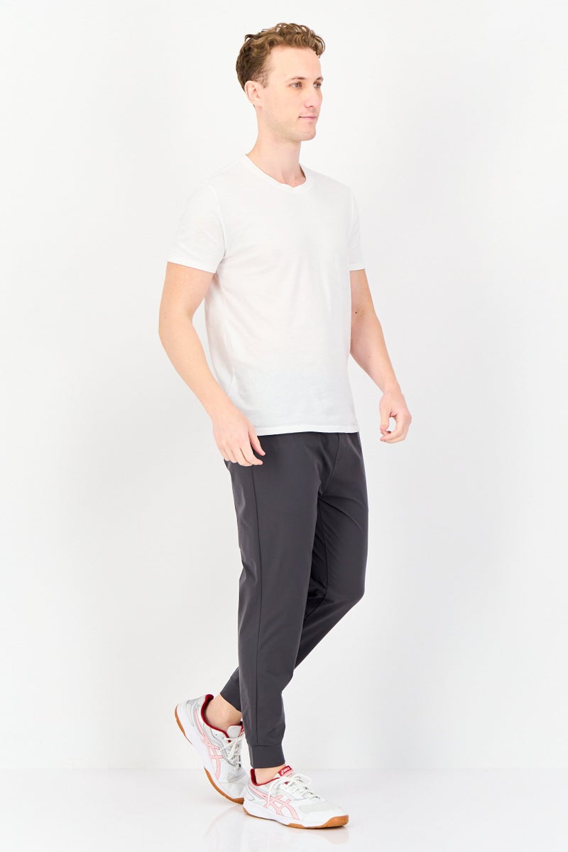 RBX Men Sportswear Fit Outdoor Sweatpants, Dark Grey  - Image 4