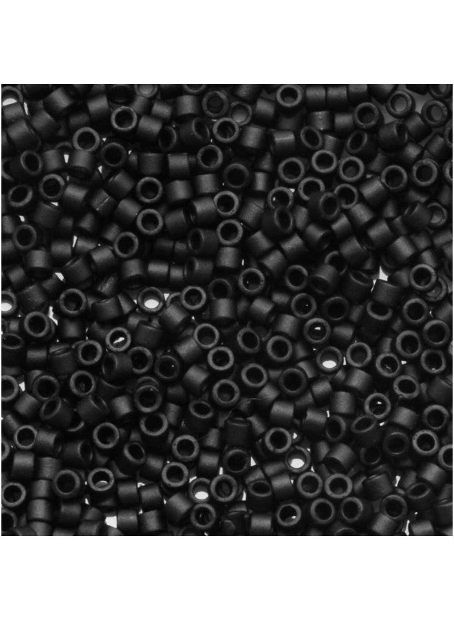Miyuki Delica Bead 11/0 7.2 Gram Matte Black DB310