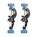 stonylab stonylab StonyLab 2-Pack Adjustable Bosshead Clamp Holder, Lab Heavy Duty Boss Head Clamp Holder Aluminum Alloy Body,  - Image 2