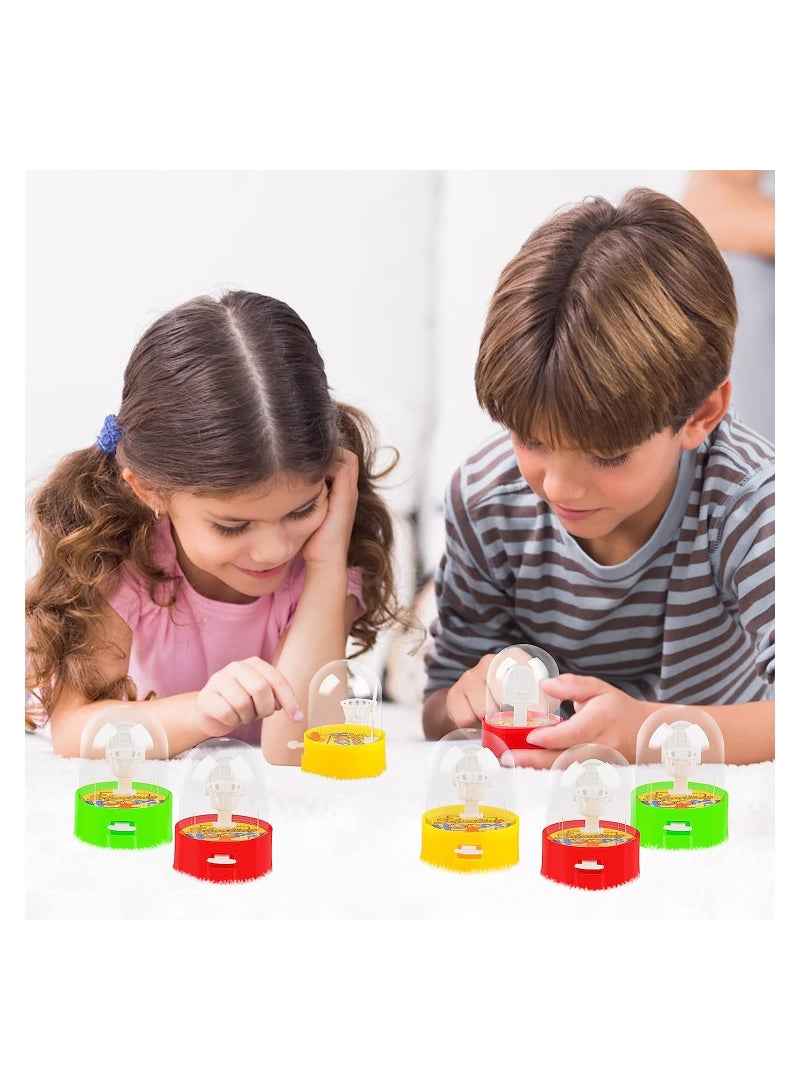 Zikra "50PCS Mini Basketball Favors, Finger Basketball Shooting Games for Kids, Handheld Basketball Game, Desktop Table Basketball Hoop Fidget Game, Space Birthday Decorations Supplies (Random Color) " - Image 3