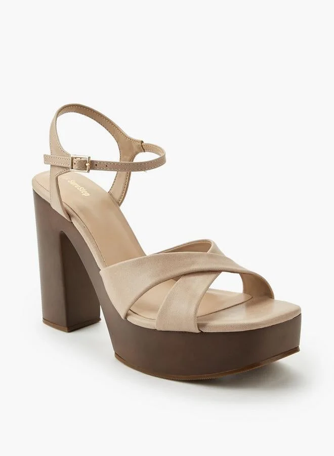 Surestep Women Platform Heel Sandals
