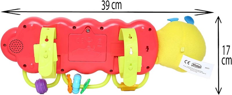 WinFun -Baby Toy Light Up Musical Caterpillar - Image 5