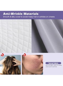 GTSOL Memory Foam Butterfly-Shaped Cervical Pillow for Shoulder and Neck Pain Relief, Ergonomic Orthopedic Support for Side, Back, and Stomach Sleeping, Washable Cover Included, Grey  - Image 4