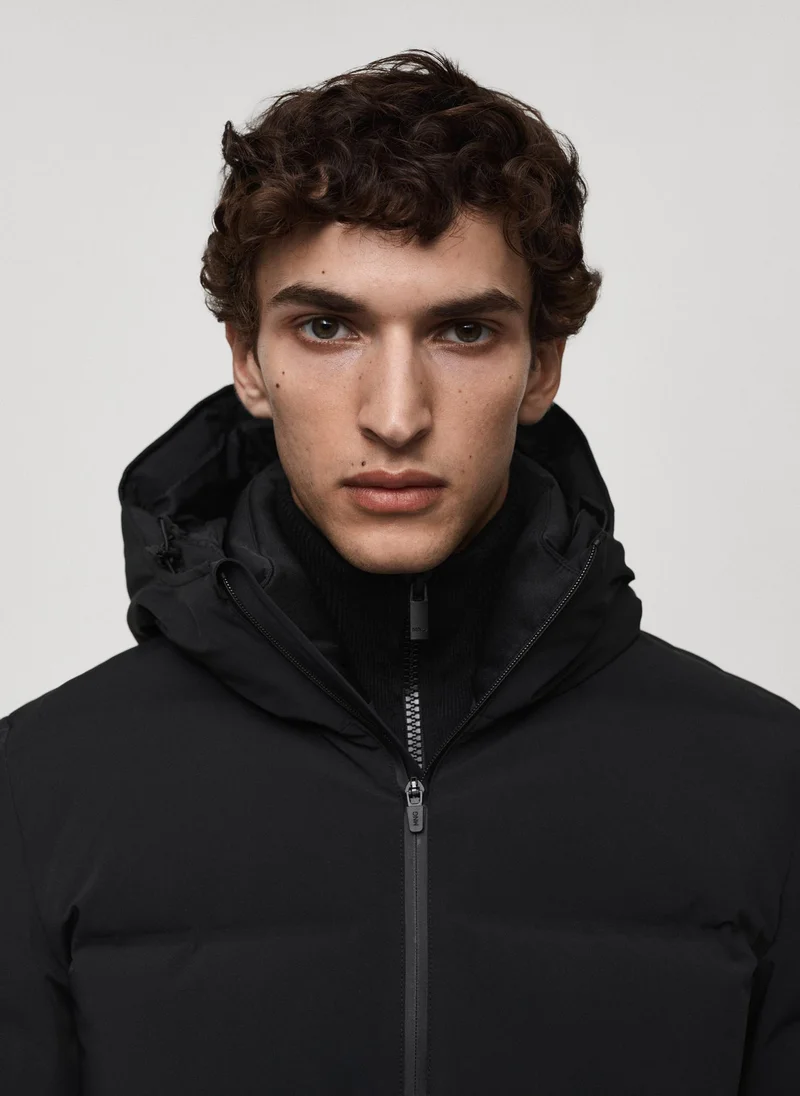 مانجو مان Waterproof Anorak With Feather Filling Jacket