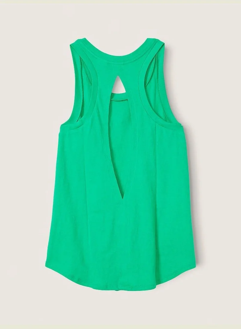 PINK Knit Racerback Perfect Tank Top