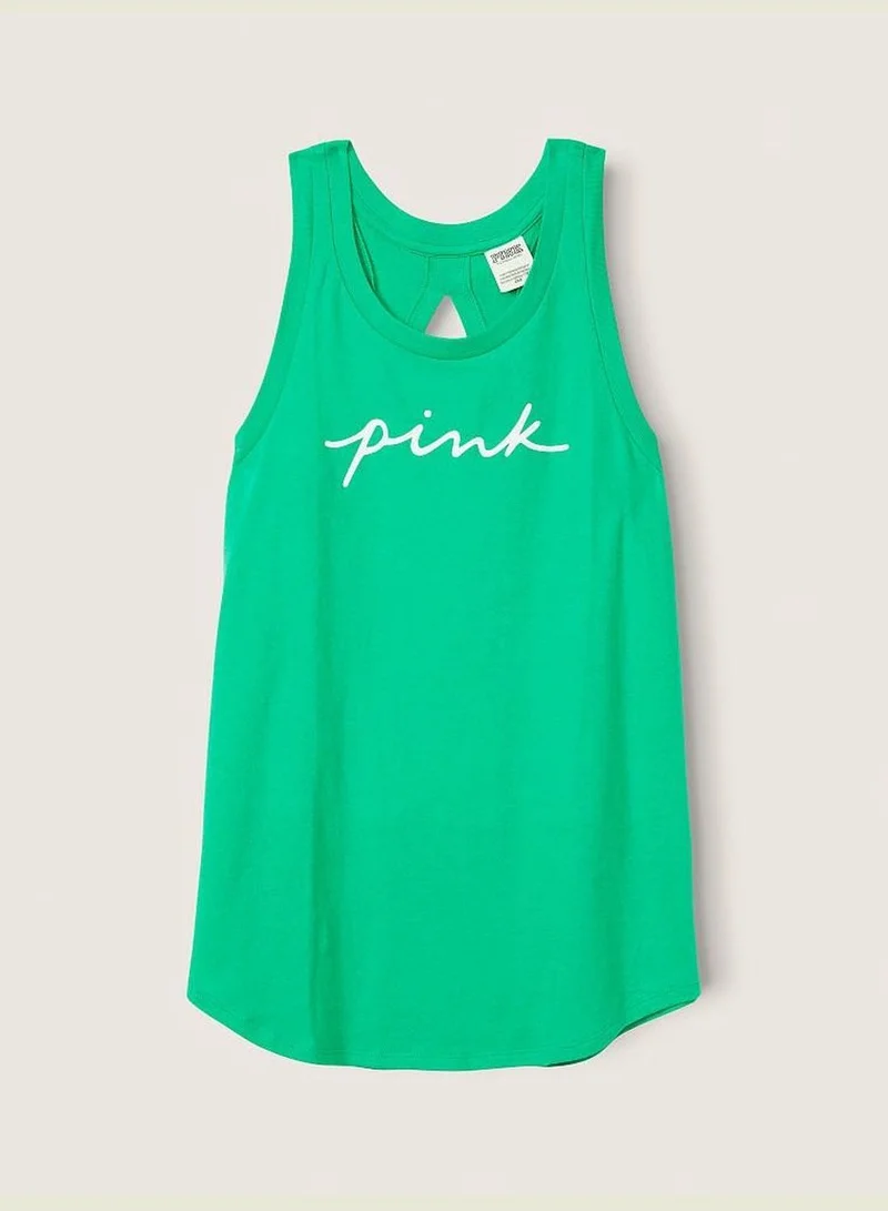 PINK Knit Racerback Perfect Tank Top