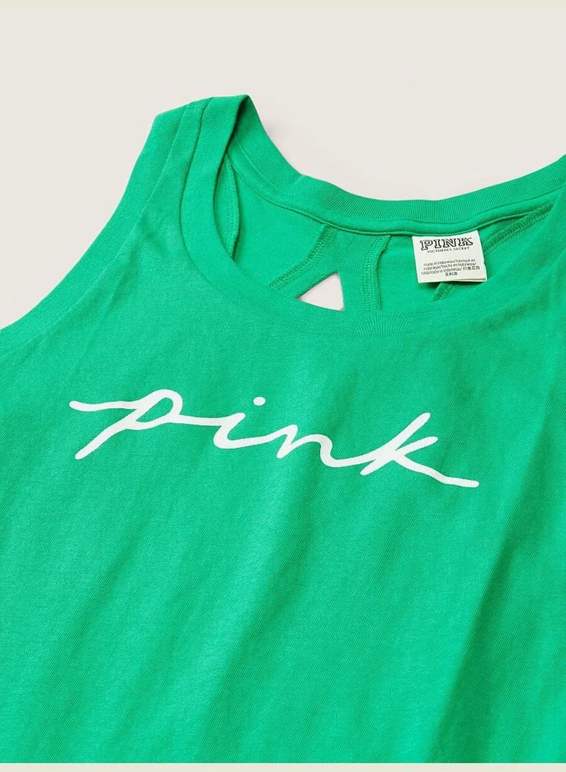 PINK Knit Racerback Perfect Tank Top