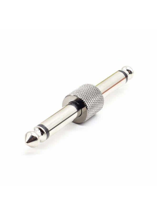 SONICAKE Guitar Bass Accessories 1/4 Inch 6.35mm Male to Male Effects Pedalboard Straight Coupler Pedal Connector (3PCS) - Image 4