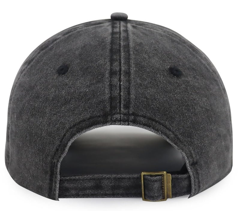 Terojnkl Embroidered City Football Hat for Men Women, Adjustable Unisex Cotton Fans Baseball Cap - Image 5