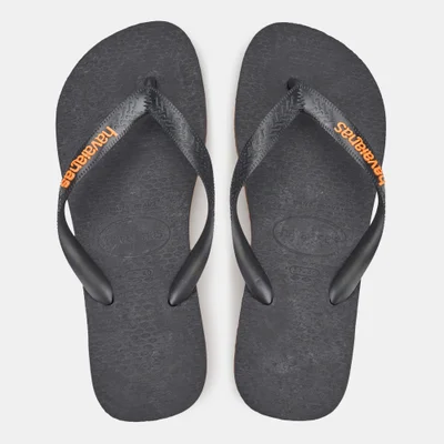 havaianas Men's Top Logo Filete Flip Flops
