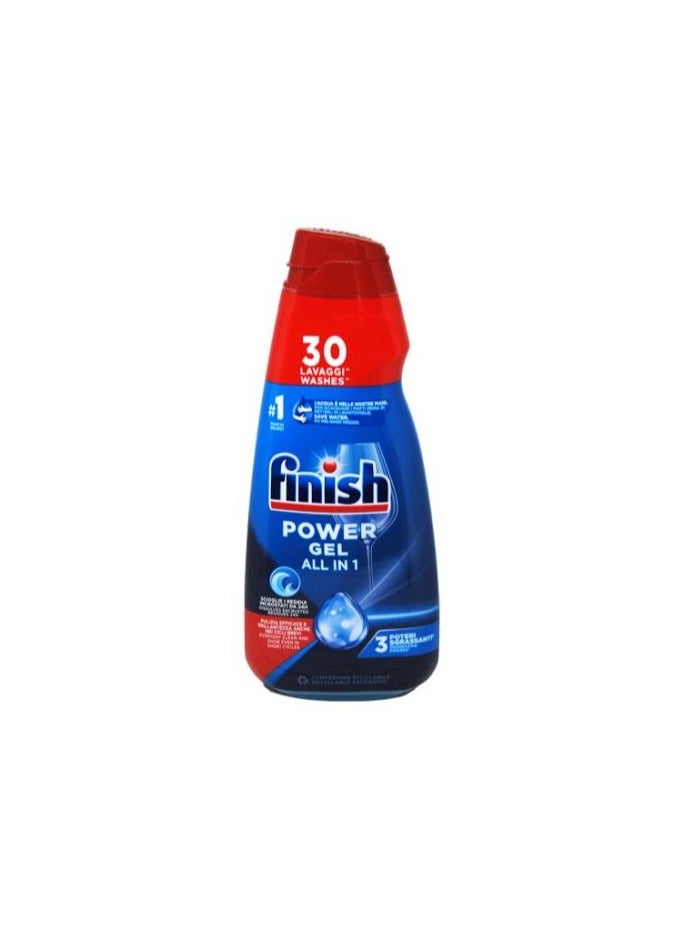 FINISH Power Gel All in1 dishwasher 600ml