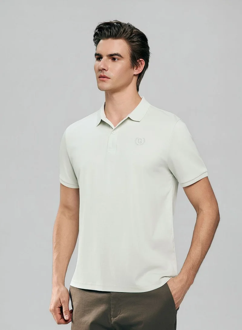 Giordano Men Slim Liquid Touch Cotton Polo Shirt