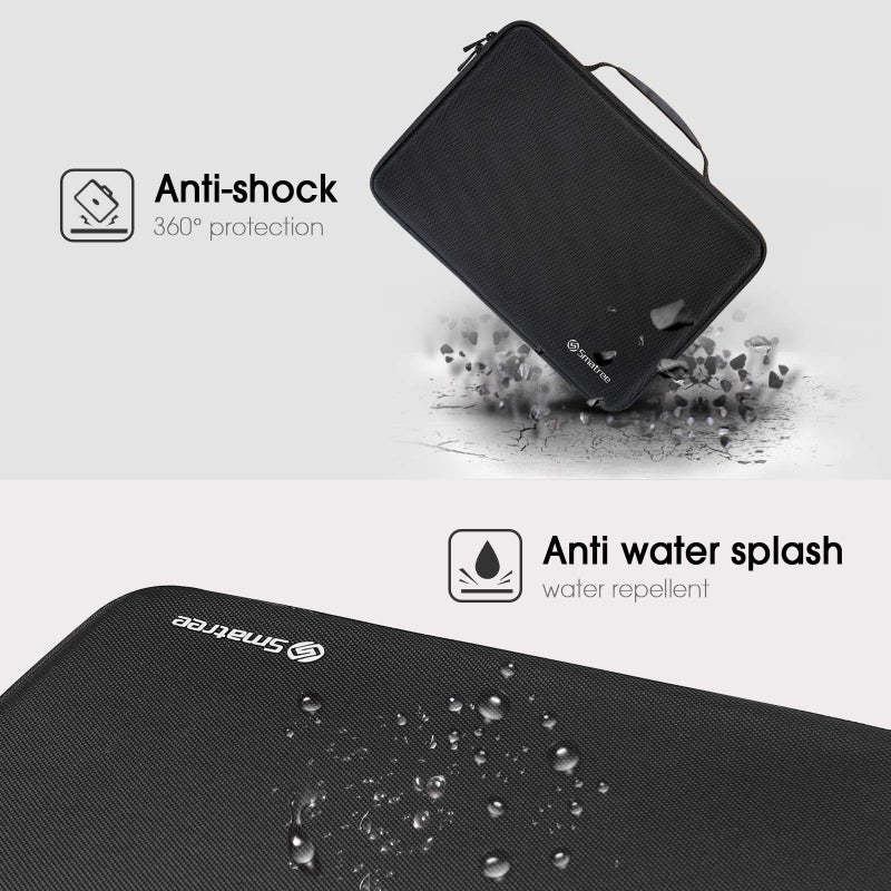 Smatree Hard Carrying Case Compatible for 14.2inch MacBook Pro M5 2025/2024 M4/2023 A2918, 13inch MacBook Air M4 2025/2024/2022 A3313, 13 inch iPad Pro M5 2025/iPad Air M3 2025/iPad Pro M4 2024, Black - Image 4