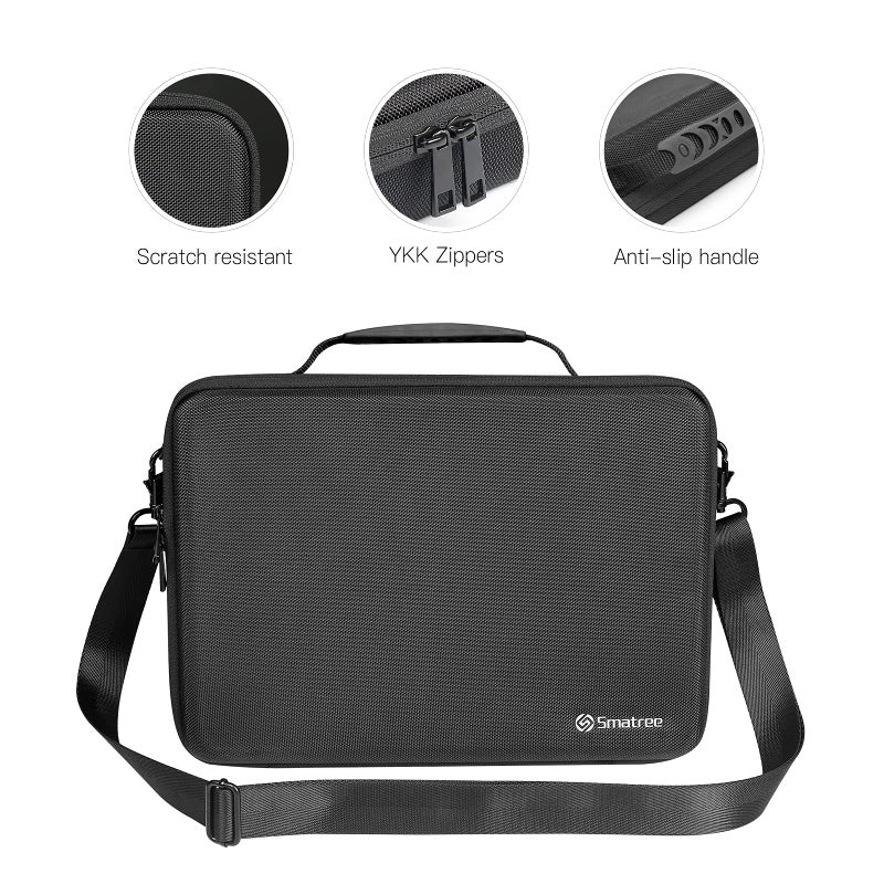 Smatree Hard Carrying Case Compatible for 14.2inch MacBook Pro M5 2025/2024 M4/2023 A2918, 13inch MacBook Air M4 2025/2024/2022 A3313, 13 inch iPad Pro M5 2025/iPad Air M3 2025/iPad Pro M4 2024, Black - Image 5