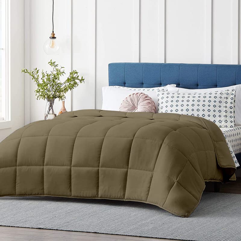 Razzai Restful Sleep Microfiber Summer Season Ac Comforter 220 GSM (92" x 106" Inches/233cm x 269cm) - King Size Comforter|Beige| - Image 1