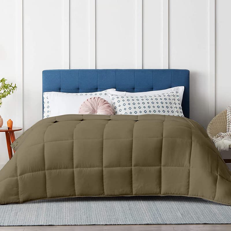 Razzai Restful Sleep Microfiber Summer Season Ac Comforter 220 GSM (92" x 106" Inches/233cm x 269cm) - King Size Comforter|Beige| - Image 2