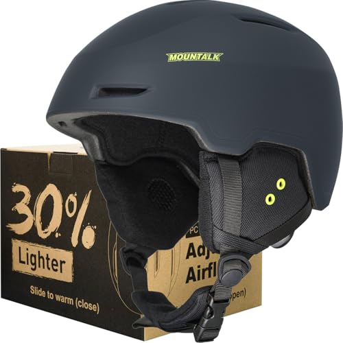 MOUNTALK Ski/Snowboard Helmet for Men,Women & Kids - Adjustable Fit, Lightweight, Meets ASTM Safety Standards - Perfect for Youth, Adults, and Children, Snowboarding Gear & Accessories,Matte White,S - Image 1