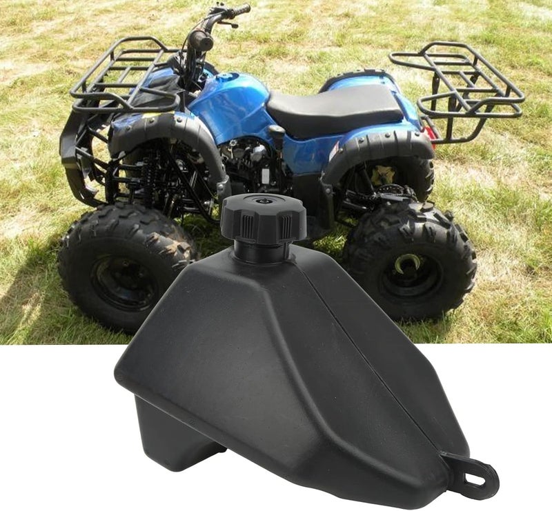 woobles Fuel Tank, Automotive Fuel Tanks,Black Abs Gas Fuel Petrol Tank with Cap for 4 Stroke 50cc 70cc 90cc 110cc 125cc Chinese ATV - Image 4