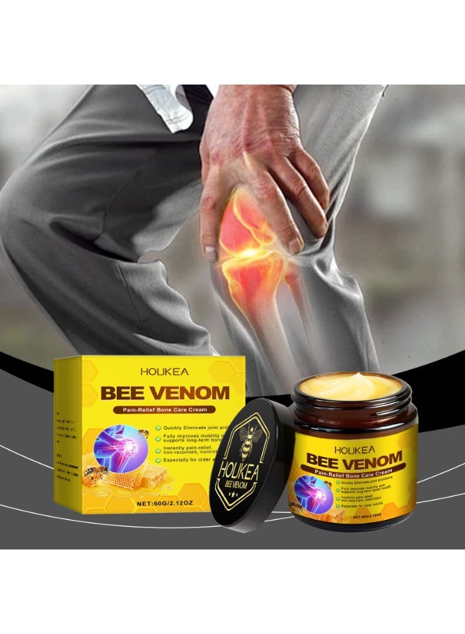 إيلهو كريم تخفيف الألم وعناية بالعظام من سم النحل، 60 جرام - Image 1