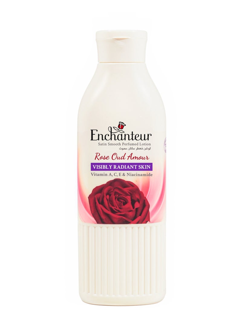 Enchanteur لوشن روز عود أمور ساتين سموذ - Image 1