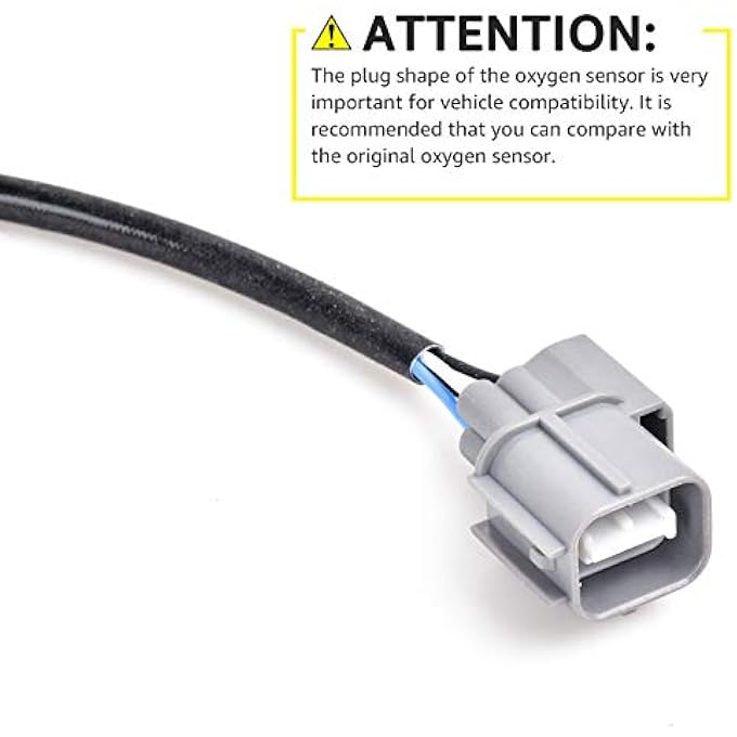 nifeida 2344011 O2 Oxygen Sensor Before Catalytic Converter Upstream 13539 Replacement For 9201 Honda Crv Civic Del Sol 16L 20L 22L 23L VtecAcura Integra Vigor 18L 25L 4 Wire Oe36531P2T003 - Image 3
