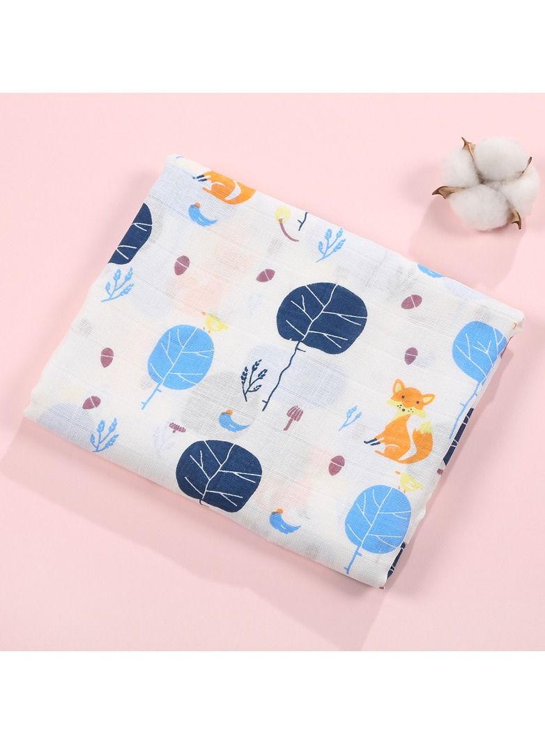Pure Cotton Cartoon Printed Bath Towels