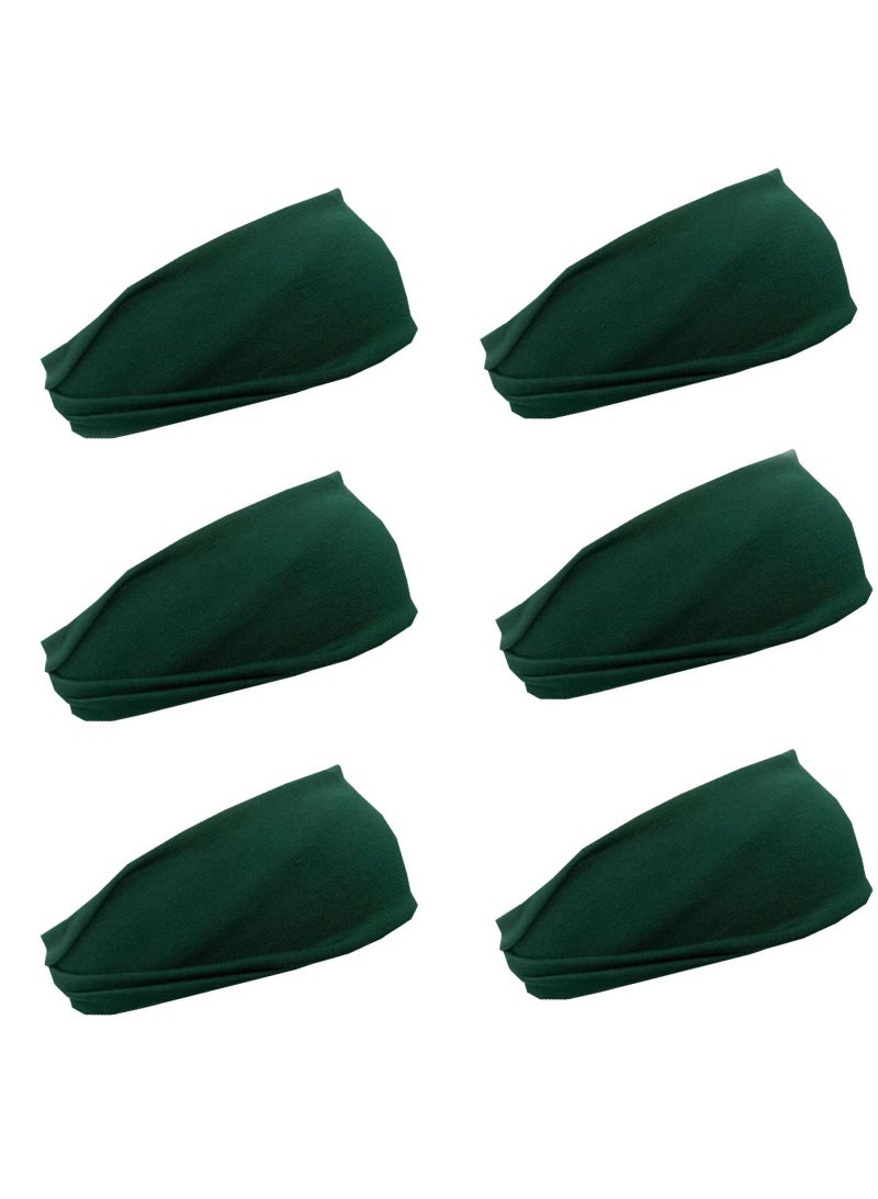 Y&D 6 Piece Sports Sweat Absorbent Running Fitness Headband-16  - Image 1