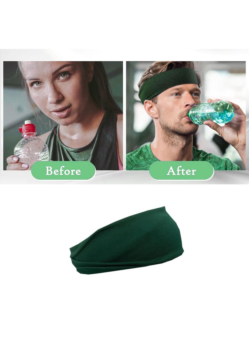 Y&D 6 Piece Sports Sweat Absorbent Running Fitness Headband-16  - Image 4