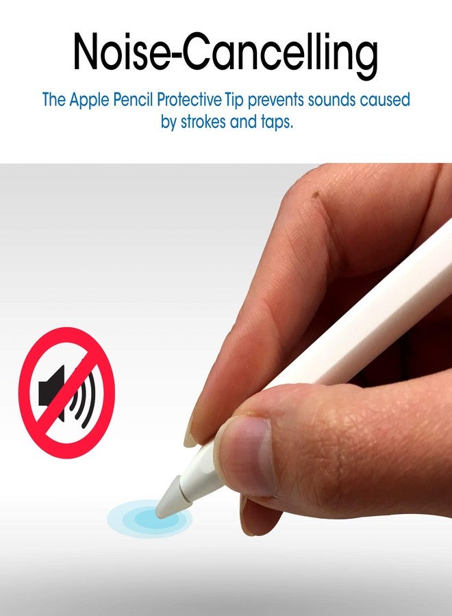 TechMatte Apple Pencil Tip Cover (40-Pack, Clear) Drawing Increased Friction Tool Compatible with Apple Pencil 1 and 2 - Image 5
