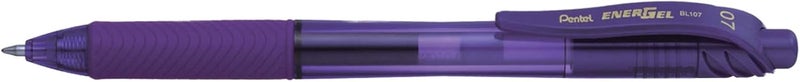 Pentel Energel-X 0.7mm Violet Gel Pen - Dozen Pack of 12