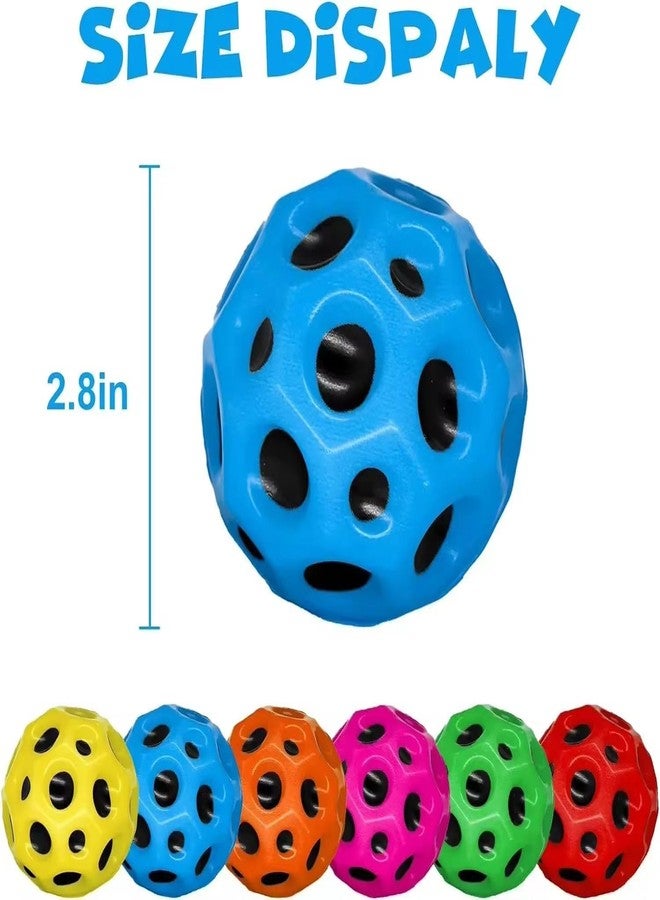 ANTALYA Moon Ball for Kids - Soft Bouncing, Jumping & Bounce Ball Toys for Kids Age 2-5 Years | Indoor Outdoor Activity Toy | Colorful Option for Toddlers (Pack of 2) - Image 2